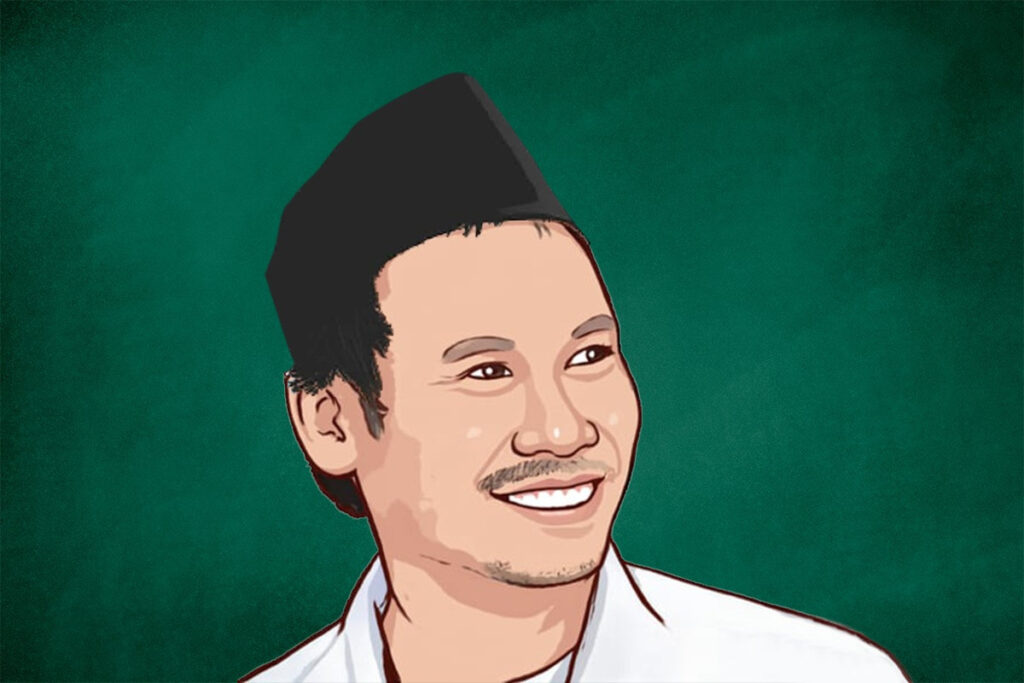 kiai-haji-kh-ahmad-bahauddin-nursalim-atau-gus-baha-ilustrat-wco2